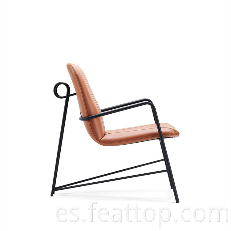 Sillón de diseño simple de alta calidad sillón reclinable sillón de salón suave
